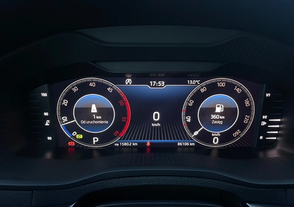 Skoda Karoq cena 99000 przebieg: 88000, rok produkcji 2019 z Zgierz małe 497
